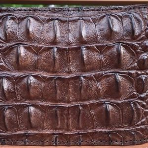 men-crocodile-leather-wallet-chocolate-color