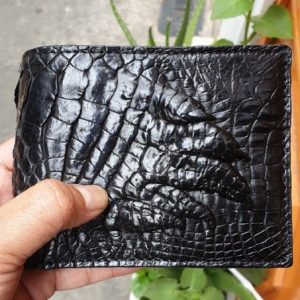 Double-side-hand-skin-crocodile-purse