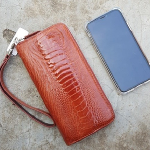 Long-Genuine-Ostrich-skin-wallet-for-women